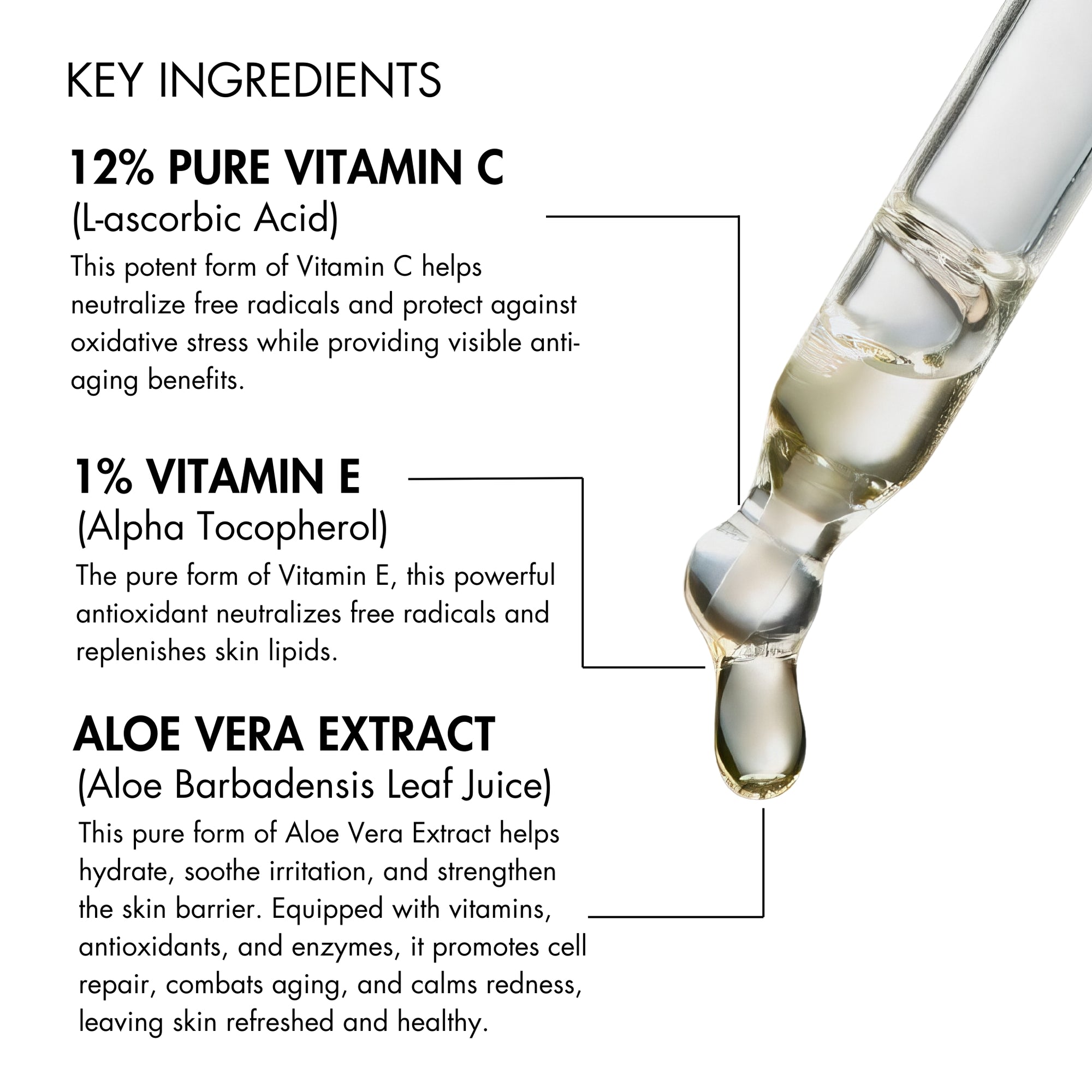 Pure Vitamin C+ Serum with 12% L-Ascorbic Acid